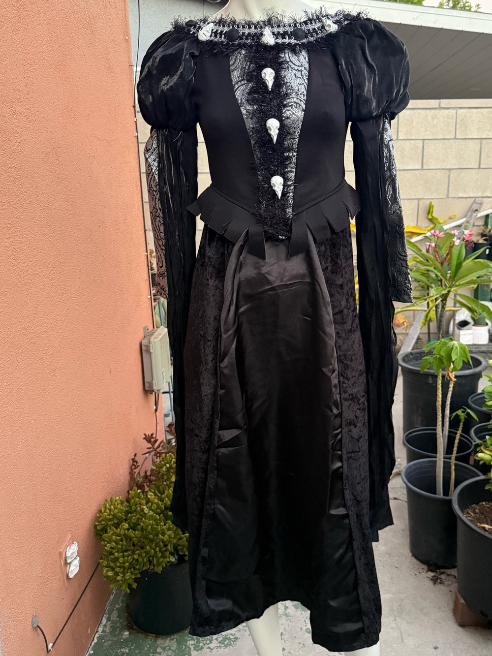 Rubie's Black Snow White Long Dress
